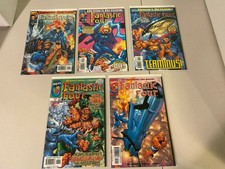 Fantastic Four 2 2 4 6 24 Five Book Lot Marvel 1998