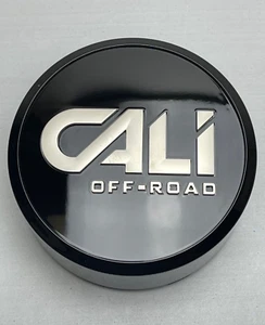 Cali Off-Road Gloss Black Snap In Wheel Center Cap C109108B04 - Picture 1 of 3