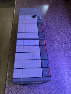 ALLEN BRADLY SLC 500 1746-p2 10 slot rack A10 - Image 1 of 4