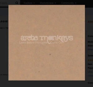 Arctic Monkeys Leave Before The Lights Come On CD SINGLE NUEVO - Imagen 1 de 2