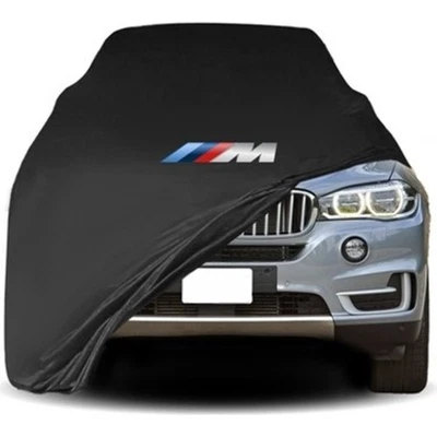 Black Car Cover For BMW  X1- İX1 M Class Dust Proof Windproof  Combing Car Cover - Image 1 of 4