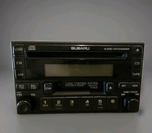 SUBARU Am/Fm Radio Cassette & 6-CD Changer 86201FC080 OEM Dated 2002 EUC - Picture 1 of 5