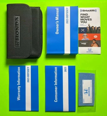 Honda Odyssey 2023 conjunto manual del propietario de fábrica y estuche *OEM* Foto 1 de 3