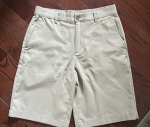 IZOD GOLF Men's Tan 10 " Inseam StraightGolf Shorts Size 30 - Picture 1 of 8
