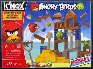 K'NEX Angry Birds - Grillin' And Chillin' - 182 PCS - Building Set - NEW Sealed - Picture 1 of 6