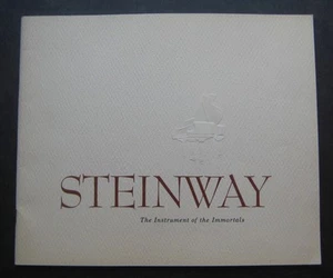 1965 Steinway Das Instrument der Unsterblichen Broschüre - Bild 1 von 7