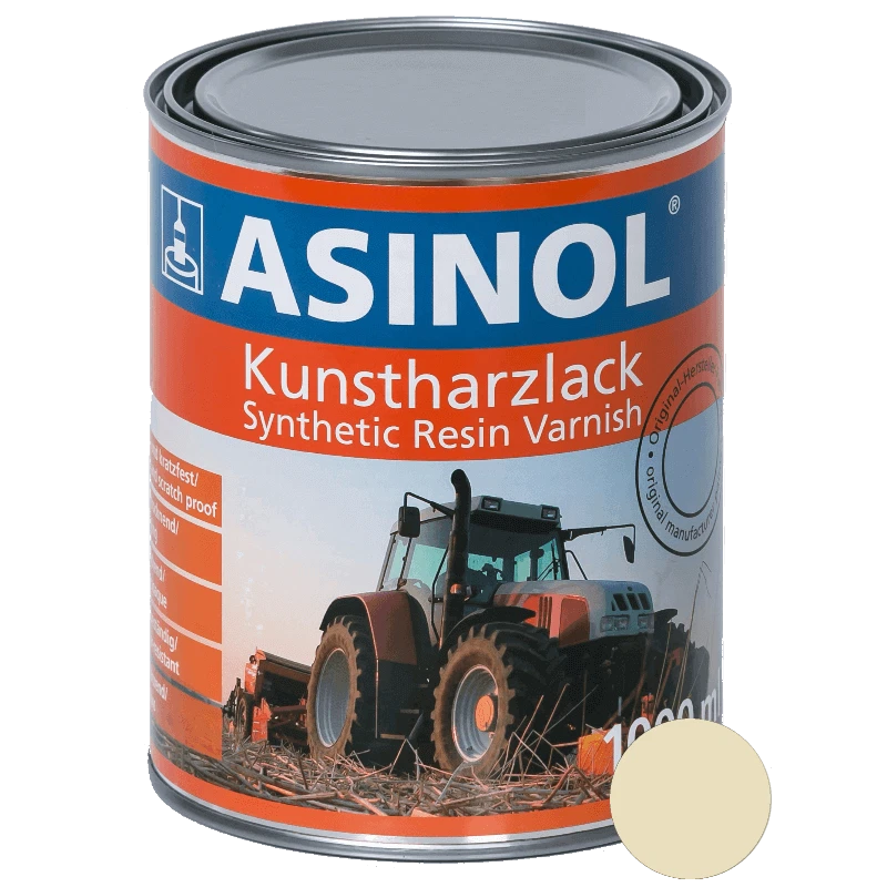Kunstharzlack Lack Farbe IHC Beige 1000 ml 1 Liter ASINOL