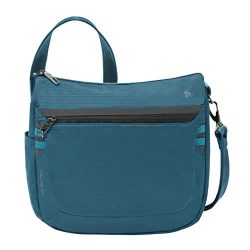 Travelon Anti-theft Active Medium Crossbody Teal One Size