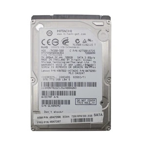 Hitachi HTS725050A9A364 Hard Disk 500GB SATA 2.5" Internal Notebook Refurbished - Picture 1 of 2