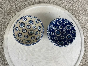 2 Stück Keramik Dipschale Nazar Evil Eye handgemacht bemalt - Bild 1 von 11