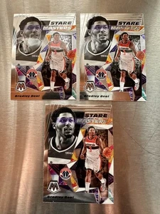 2019-20 Panini Mosaic Bradley Beal Stare Masters #3 Lot of 3 - Bild 1 von 2
