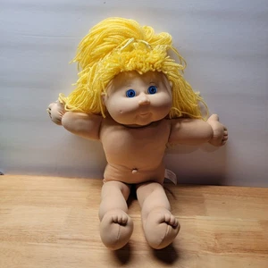 2004 CABBAGE Patch 18" Puppe nur gelbe Haare - Bild 1 von 16