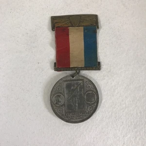 Ca. 1891 Civil War Era Washington White Metal First Defenders Medal - Picture 1 of 2
