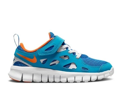 Nike Free Run 2 Laser Niños Talla 6.5 Juvenil Azul Seguridad Naranja DA2689-400 *NUEVO SIN CAJA* Foto 1 de 4