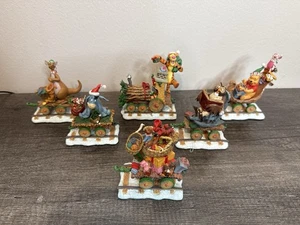 Disney Winnie the Pooh Tren de Navidad The Danbury Como Nuevo Completo 6 Piezas - Imagen 1 de 21