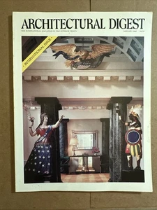 Architectural Digest Magazine January 1988 - Picture 1 of 4