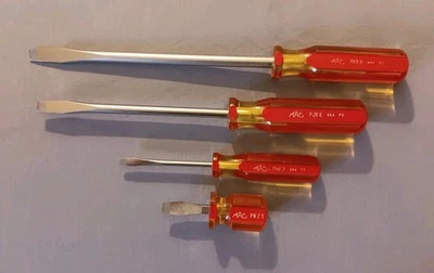 Set of 4 MAC Flat Head Screwdrivers - Image 1 of 4