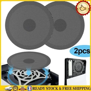 2 Pack Fan Dust Filter Dust Guard Black Useful for PS5 Slim Disc&Digital Edition - Afbeelding 1 van 11