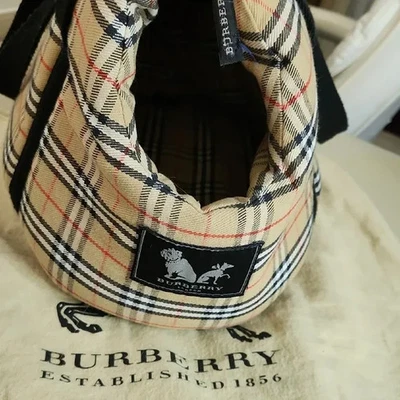 Bolso transportador de perro Burberry Nova Check talla S transportador de mascotas usado Foto 1 de 4