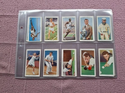 COMPLETE SET - OGDENS - CHAMPIONS OF 1936 INCLUDING JESSE OWENS  GD/VG - Image 1 of 4