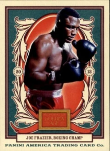 Joe Frazier-Campeón de Boxeo-2013 Panini Edad de Oro #121 - Imagen 1 de 2