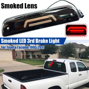 Smoked LED Third 3rd Rear Brake Stop Tail Light Lamp For 1995-2017 Toyota Tacoma - Foto 1 di 10