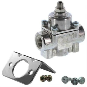 Adjustable Fuel Pressure Regulator Carburetor 1-4 PSI Polished - Picture 1 of 1