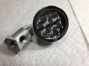 Manómetro de presión de aceite 60 psi/instalación Big Twin Evo 84/L uso con unidad de envío aduanero - Imagen 1 de 1