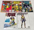 ROGUE #1-4, ICONS #1 LOT OF 5 MARVEL COMICS 1995 #1 FEATURES GOLD FOIL LOGO