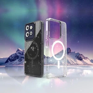 Glitter Case For Moto G 5G/G Power/G Stylus 5G (2025) Transparent Magnetic Cover - Picture 1 of 15