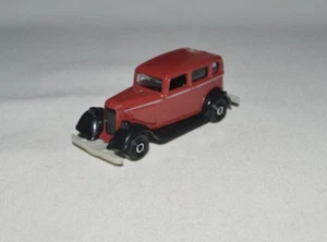 MATCHBOX 2020 COFFEE CRUISERS II - '33 PLYMOUTH RED/BROWN LOOSE - Picture 1 of 8