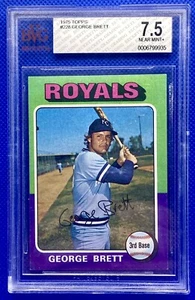 1975 Topps George Brett #228 BVG 7.5.  GC116 - Picture 1 of 2