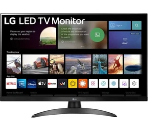 LG 27TQ615S-PZ 27" Smart Full HD IPS TV Wi-Fi - Freeview & Freesat - Black - Picture 1 of 7