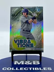 2022 Bowman Chrome Trey Sweeney Virtuosic Vibrations - Picture 1 of 2