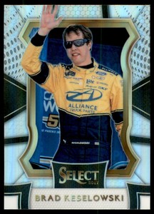 2017 Select Prizms Silver #8 Brad Keselowski