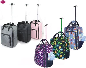 45x35x20 EasyJet Under Seat Cabin Trolley Case Bag Suitcase Hand Luggage - Picture 1 of 100