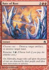 RAIN OF RUST Fifth Dawn MTG Magic the Gathering Cards DJMagic
