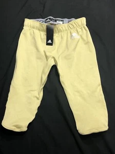 NWT Adidas Men's Techfit  Stretch Football Pants Golden Beige Size 2XL- NO PADS - Picture 1 of 7