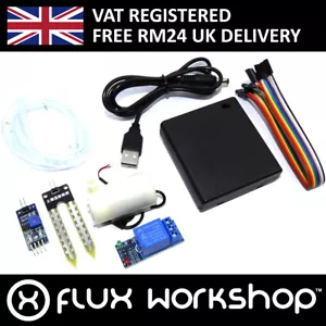 Automated Watering Kit DIY 5V USB Pump Pot Moisture Water Flux Workshop - Picture 1 of 4