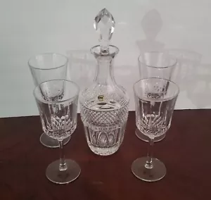 Germany Pasco Bavaria Fine Cut Crystal Decanter and Glasses Set - Picture 1 of 4