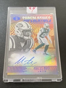 MARCUS MAYE 2019 ILLUSIONS AUTO SUPERLATIVES /75 🔥 Jets - Picture 1 of 2