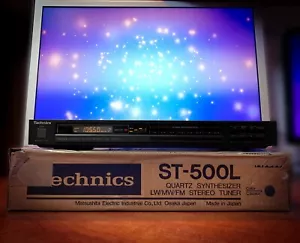 TECHNICS ST-500L ๐RaRe๐ Deck sintonizzatore stereo vintage aperto in scatola - Foto 1 di 5