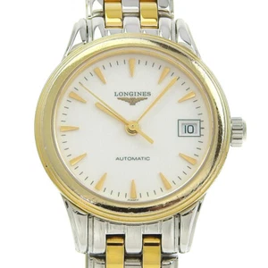 LONGINES Watches L4.274.3 Combi Back Schedule cal.592.2 gold/Silver WhiteD... - Picture 1 of 8