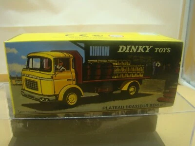 Berliet GAK Plateau Brasseur Kronenbourg Dinky Toys Atlas n°588 Neuf Boite - Photo 1/4