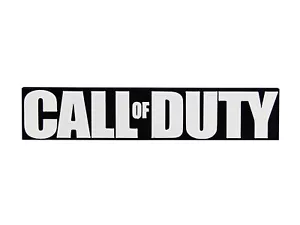 Call Of Duty Game Logo Sign Display 3D Wall Desk Shelf Art 8" x 1 5/8" x 3/8" - Picture 1 of 5