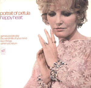 LP RECORD ALBUM PETULA CLARK HAPPY HEART - Picture 1 of 1