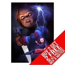 CHILDS PLAY CHUCKY BB2 POSTER ART PRINT A4 A3 SIZE - BUY 2 GET ANY 2 FREE