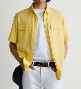 Las mejores ofertas en Camisas Zara amarillo para De hombre | eBay
