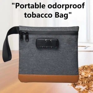 Security Anti-Theft Money Bag Smell Proof Bags with Combination Lock Waterproof - Picture 1 of 11