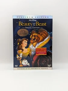 Walt Disney Beauty And The Beast 2-disc Platinum Edition DVD  - Picture 1 of 3